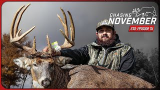 E15: 175" Rutcation Giant, Epic All Day Sit In A Rut Funnel | Chasing November 10