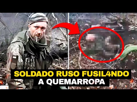 RUSO obliga a Ucraniano a despedirse ANTES de EJECUT4RL0 a quemarropa (Captado en cámara)