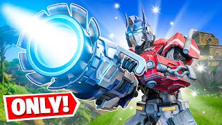 CYBERTRON CANNON ONLY In FORTNITE!