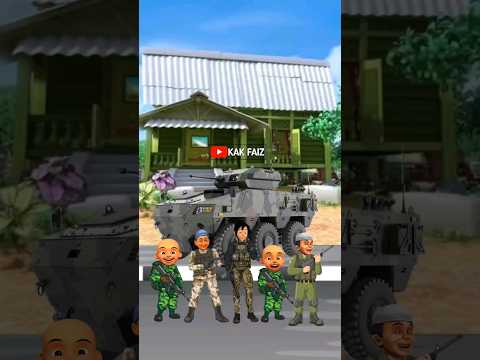 Komando Latihan Pertempuran-Semoga Upin, Ipin dan Keluarganya Selamat dan Menang #shorts #upinipin
