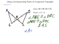 Exploring Corresponding Parts of Congruent Triangles