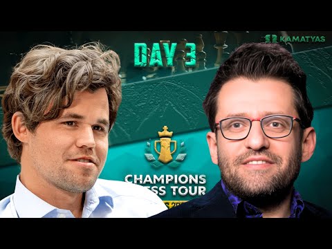 Ang SUPER Powerful Endgame! | GM Carlsen vs GM Aronian Champions Chess Tour Finals 2024