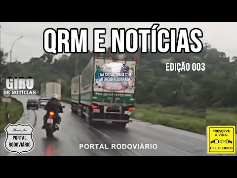 Motorista flagra caminhões escorregando em óleo na pista molhada, Caminhoneiro revoltado em fazenda