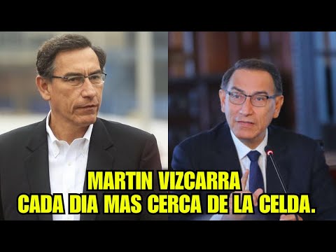 EXPRESIDENTE MARTIN VIZCARRA SE PREPARA PARA POSIBLE CONDENA LUEGO DE 3 HORAS DE AUDIENCIA.