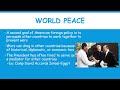 U.S. Foreign Policy Principles
