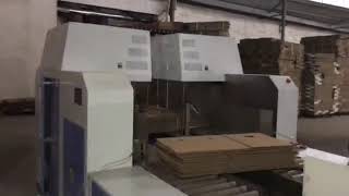 semi automatic carton box stitching machine