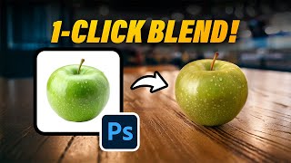 Photoshop’s NEW Harmonize: Blend ANYTHING in 1-Click!