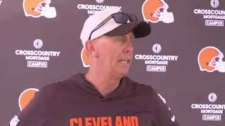 Browns coach Todd Monken on retired G Joel Bitonio: 'He's special' #brownsnews #browns #nfl