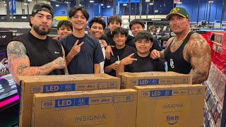 I AM Giving Away 8 T.V.'s For FREE!