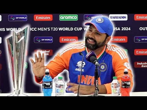 Rohit Sharma post-match press conference | South Africa v India | T20 World Cup final 2024 ?