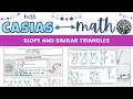 Comparing Slopes in Triangles