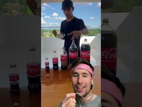 ¿Qué COCA-COLA tiene la MEJOR REACCIÓN con los MENTOS?