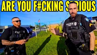 Corrupt Cops Get Owned and Auditor Gets Assaulted! #copsowned #chargesfiled First Amendment Audit