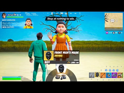 I Pretended To Be SQUID GAME Bosses In Fortnite!