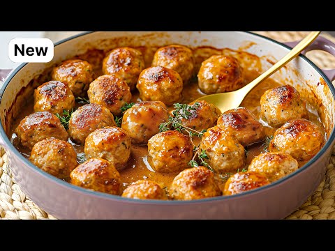 I've Never Had Meatballs in Such a Delicious Sauce! Simple and So Delicious! 🔝 3 Delicious Recipes!