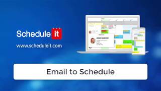 Email event into your schedule for planning and resource allocation