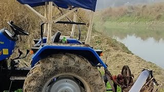 irrigation of wheat crop with my new water generated machine