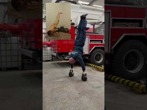 Батя повторил трюк юного и крепкого Казаха #calisthenics #chellenge