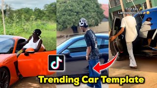 New Viral Trending Car Video Template in Capcut | Lamborghini Car Effect Video Trend