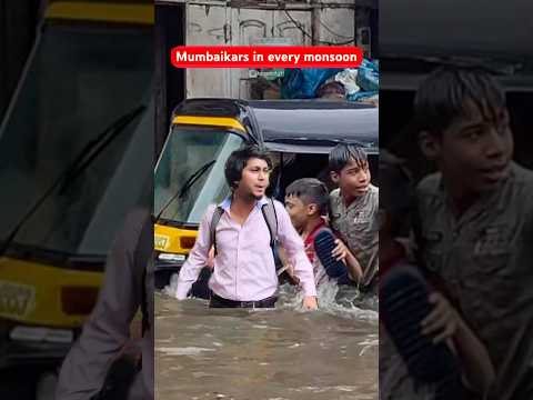 vaat lagi padi hai🥲🥲 #monsoon #mumbai #heavyrain #relatable #mumbaimonsoon #shorts