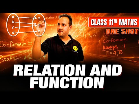 Class 11th Maths | Relation and Function Super one shot | by Ushank sir Science and Fun