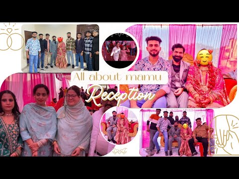 MAMU KA WALIMA 🥰❤️ | RECEPTION | WALIMA |VLOG | RECEPTION VLOG | #vlog #reception #trending