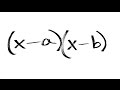 ACB Method for Quadratic Equations