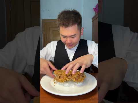 Today I only eat one chicken wings. Refresh the series of chicken wings fried chicken Douyin foo