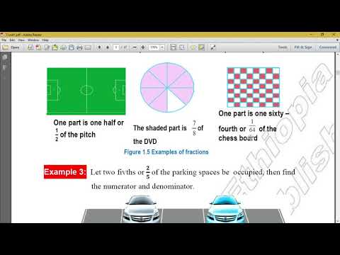 Ethiopian grade 7 Mathematics In Amharic, Chapter 1...