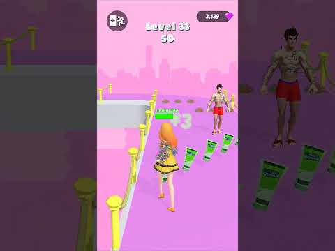 Hairy Girl Run 32 #ytshorts #games #viral