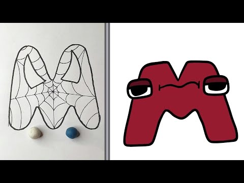 Alphabet Lore | Animation vs Original Alphabet Lore