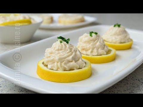 Salata de icre cu ceapa | JamilaCuisine