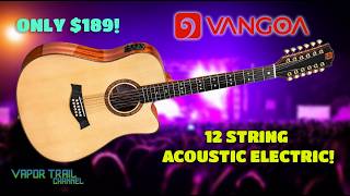 Best Under $200 12 String? Vangoa 12 String Acoustic Electric Guitar