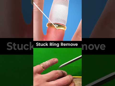 Stuck Ring 💍 remove Idea / more useful human life #technology #automobile #tech #machine #machine