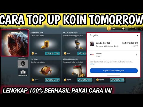 Cara Top Up Koin Game Tomorrow || Cara Membeli Koin Game Tomorrow