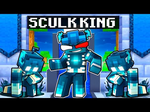 Playing Minecraft as the SCULK KING!