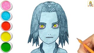 How to draw Sakura Haruno || Naruto || Easy drawings for beginners || Anime drawing step by step