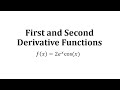 Calculating Derivatives of Exponential Functions