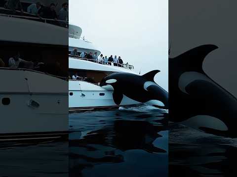 🛥️Orca Whale DESTROYS Luxury Yacht