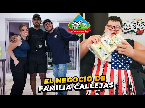 CONOCÍ A LA FAMILIA CALLEJAS “LACTEOS BONANZA” 🇸🇻 *Mi promesa con callejitas* 😭