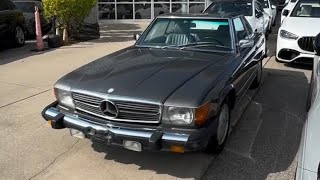 مرسيدس بنز 560SL🔥1989🔥للتواصل بوصف الفيديو
