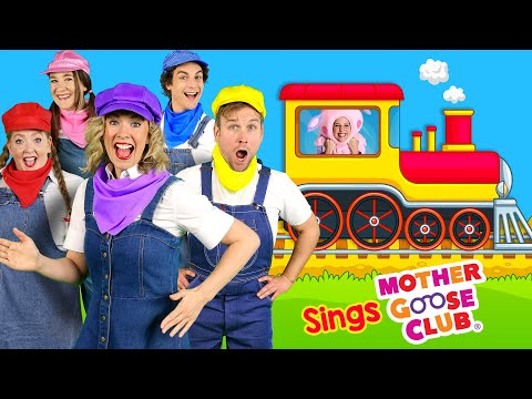 Freight Train 🚂 | Bounce Patrol Sings Mother Goose Club | Kids Songs