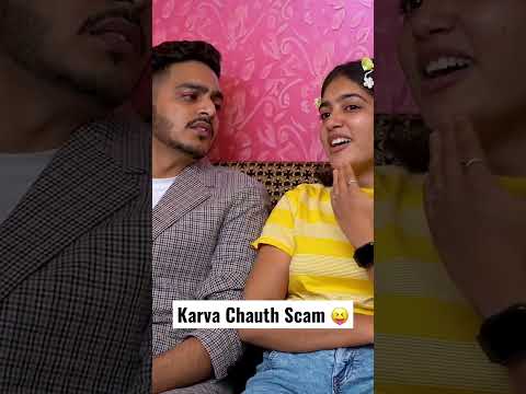 Karva Chauth Scam 😝😂 #rachitrojha #shorts