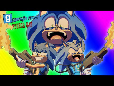 🦔GMOD WITH HOGGERS🦔 HORROR MAP!   🔥FLAMETHROWER POWER! WE ARE ON FIRE! 🔥