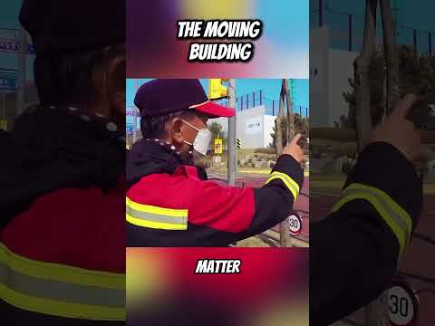 The building moves on its own. #interesting  #curious  #bizarre