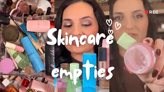Beauty empties - beauty and skincare favorites and what I won’t repurchase