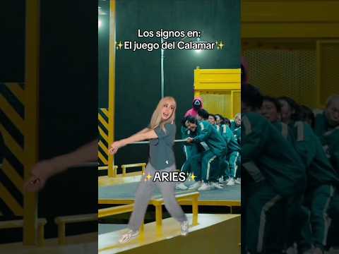 Pt.2 los signos en ✨El juego del Calamar✨ #humor #horoscopo #comedia #zodiaco #signos #viralvideo