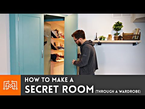 How to Make a Secret Room (Through a Wardrobe) | I Like To Make Stuff