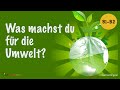 Umweltbewusstsein und Nachhaltigkeit