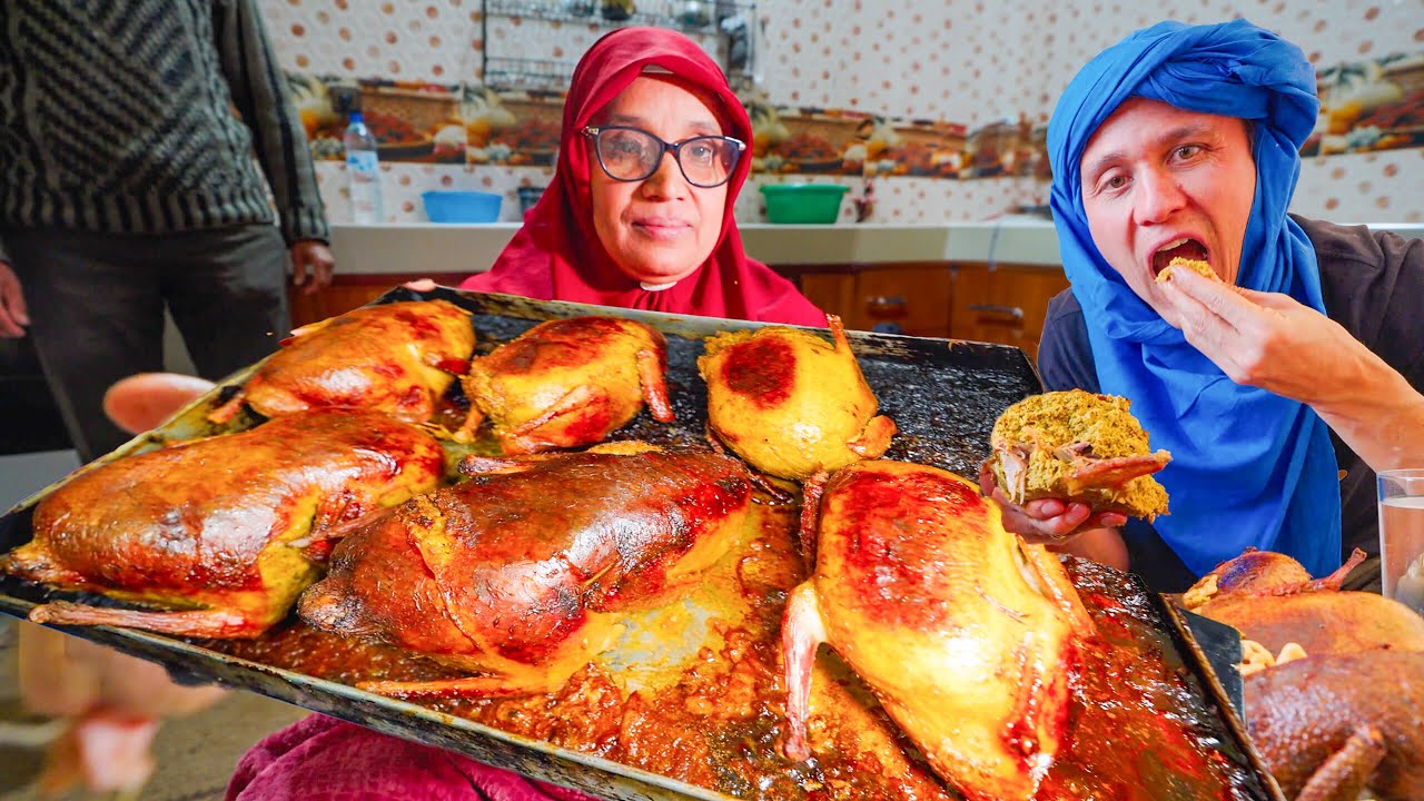 Unbelievable Moroccan Food! Don’t Miss This Food - Sahara Desert!